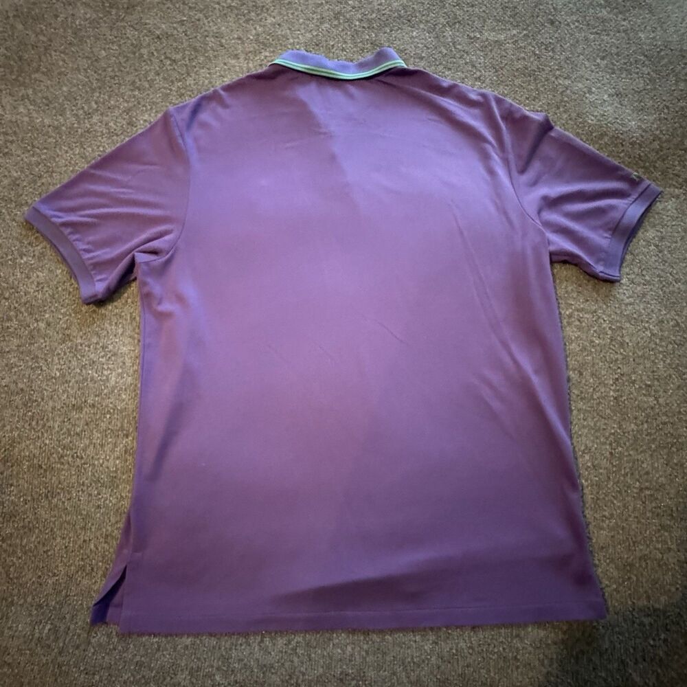 Polo Golf Ralph Lauren Polo Shirt Performance Pro Fit Purple Big Pony Mens XL - Picture 4 of 8
